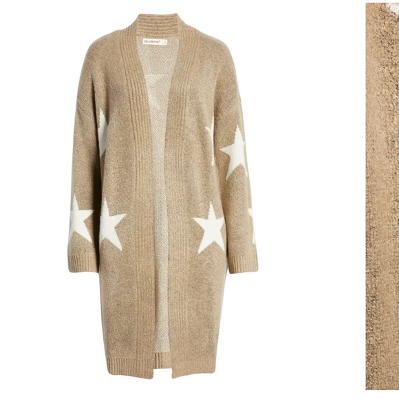 Blank NYC Count Your Stars Longline Cardigan BNWT - Picture 7 of 11